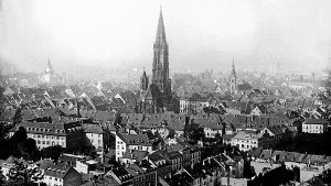 Freiburg im Jahr 1902 – zwölf Jahre vor Kriegsausbruch. Foto: Sammlung Metz