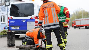Am Montagmittag war in Kirchheim/Teck Propangas ausgetreten. Die Feuerwehr suchte mit Spezialkräften nach der Ursache - jedoch ohne Erfolg. Foto: Danzer/PPFotodesign