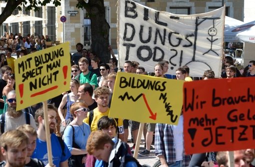 Die Bildungspolitik gibt in Deutschland immer wieder Anlass zu Streit Foto: dpa