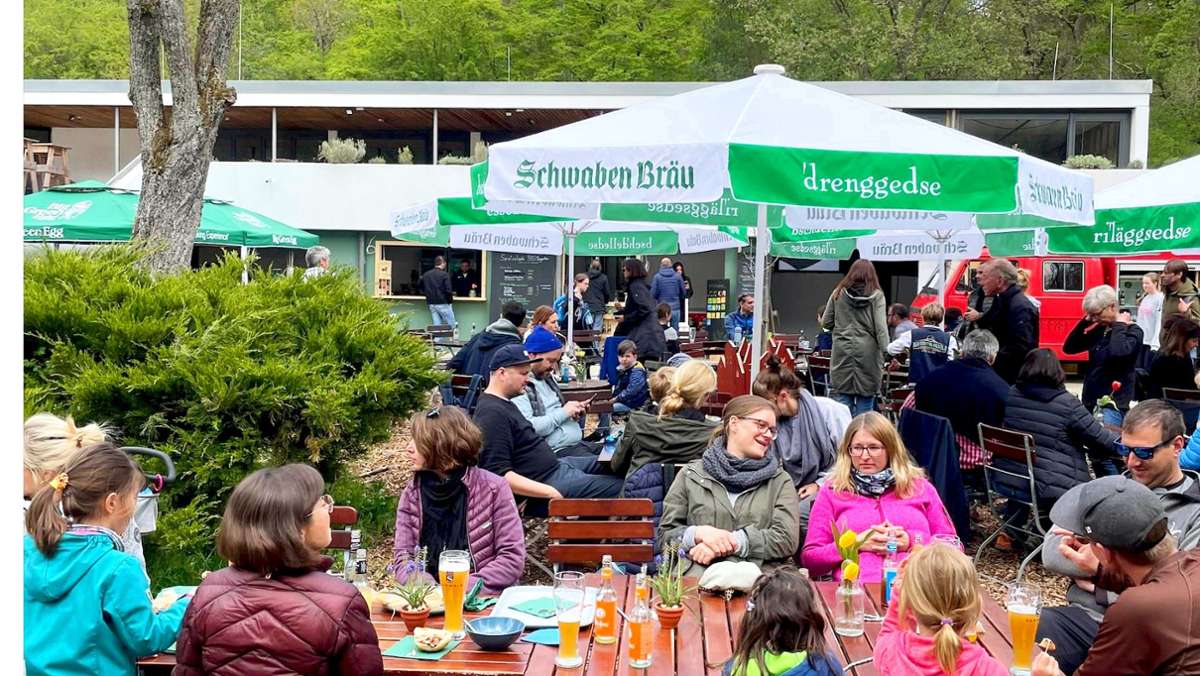 Biergarten im Schmellbachtal eröffnet: Im Rohrer Wald   wird ein „Lost Place“ wachgeküsst