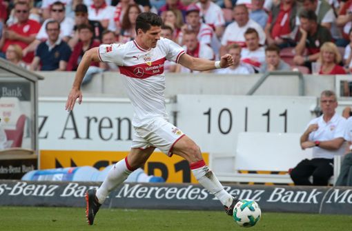 Mario Gomez, der Held des 33. Spieltags beim VfB Stuttgart. Foto: Pressefoto Baumann