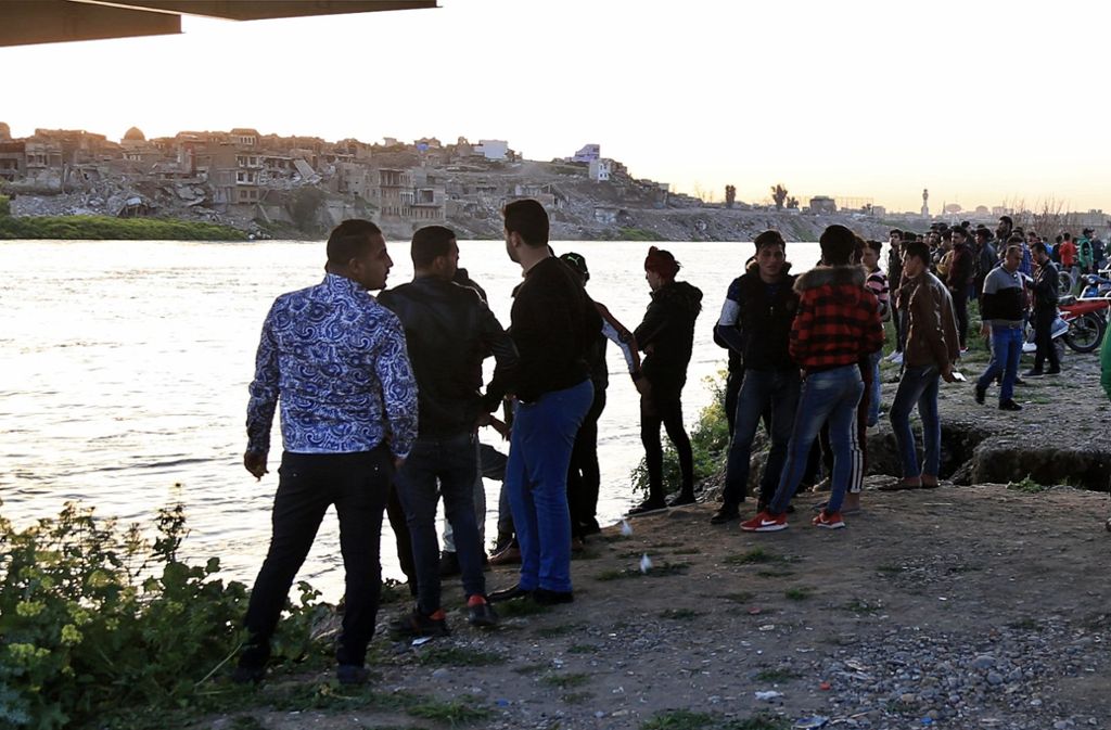 Auf dem Fluss Tigris kam es zu einem schlimmen Schiffsunglück. Foto: AP