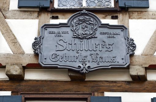 Um Schillers Geburtshaus gibt es immer mal wieder Diskussionen. Foto: dpa/Marijan Murat (Archiv)