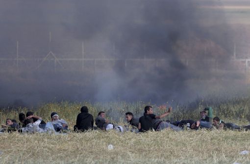 Im Gazastreifen kam es am Freitag zu Unruhen. Foto: AP
