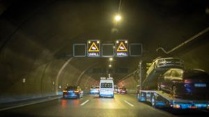 Im Engelbergtunnel ist es am Donnerstagnachmittag zu einem Unfall gekommen. (Symbolbild) Foto: 7aktuell.de/Nils Reeh