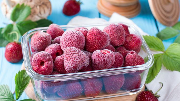 Erdbeeren einfrieren – So geht’s