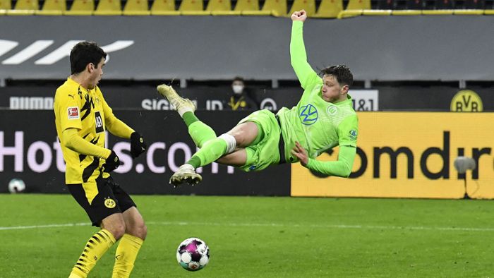 Borussia Dortmund nach 2:0 gegen Wolfsburg zurück auf Kurs