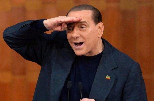 Ab ins Altenheim: Silvio Berlusconi muss vom 9. Mai an als Pfleger arbeiten. Foto: dpa