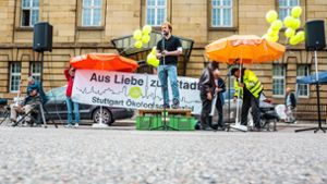 Hannes Rockenbauch ist das Gesicht der Fraktionsgemeinschaft SÖS/Linke-plus. Foto: Lichtgut/Julian Rettig