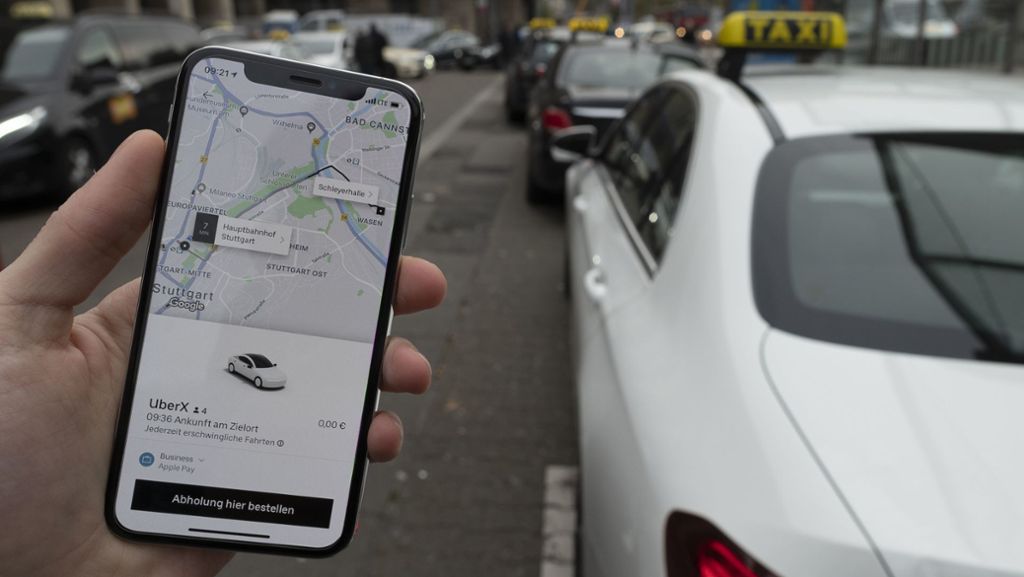 Taxi-Anbieter ändert Geschäftsmodell: Uber fährt in Stuttgart trotz Verbots weiter