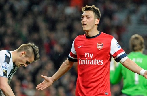 Mesut Özil wird Arsenal London und der deutschen Nationalmannschaft in den kommenden Wochen fehlen. Foto: EPA
