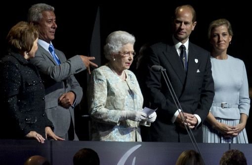Queen Elisabeth II. erklärte die Paralympischen Sommerspiele für eröffnet. Foto: dapd