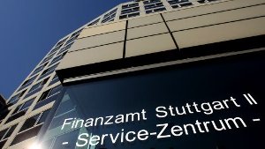 Will das Zeitungsabo des Lehrers steuerlich nicht anrechnen: Das Finanzamt Stuttgart II  Quelle: Unbekannt