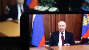 Wladimir Putin hat die selbsternannten Volksrepubliken Donezk und Luhansk im Osten der Ukraine als unabhängige Staaten anerkannt. Foto: imago images/Xinhua/Bai Xueqi via www.imago-images.de