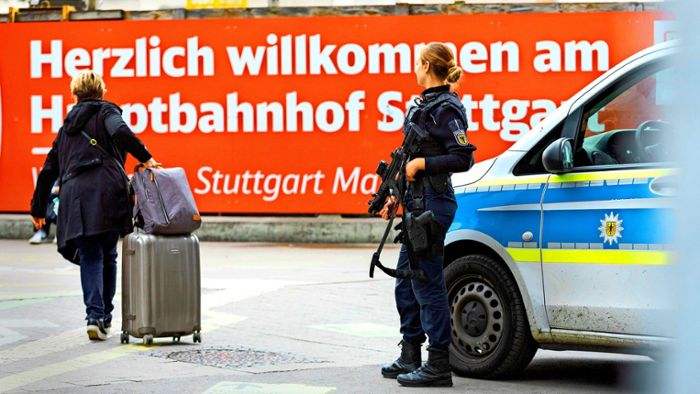 Bedrohungslage am Stuttgarter Hauptbahnhof: Entwarnung nach intensiver Suche