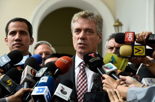 Der deutsche Botschafter Daniel Kriener ist in Venezuela eine unerwünschte Person. Foto: AFP