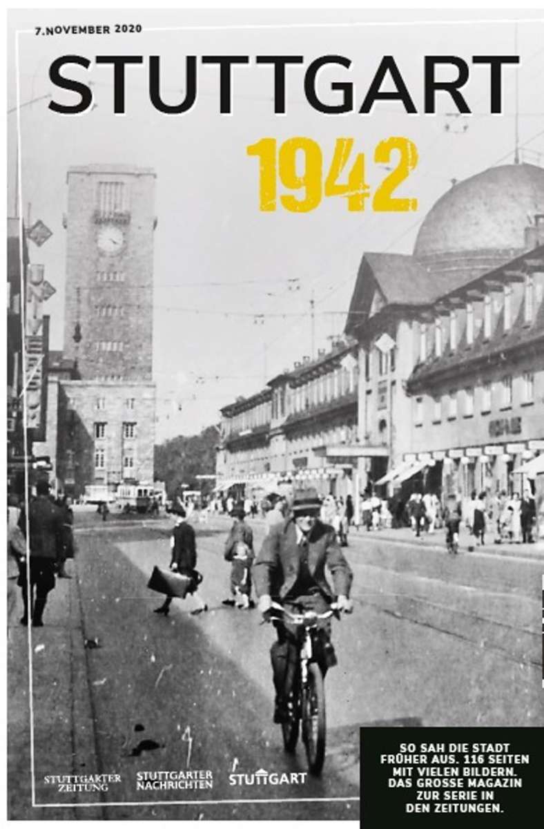 Das Titelbild des „Stuttgart 1942“-Magazins.