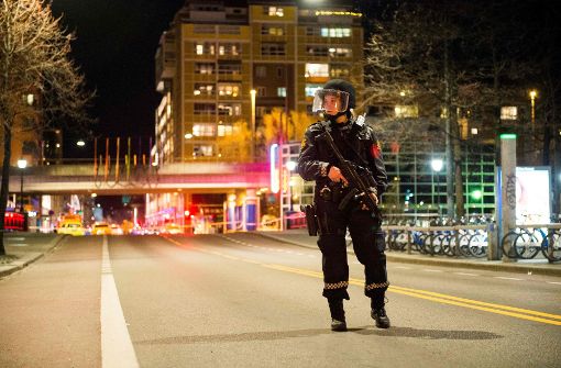 Am Samstag war in der Osloer Innenstadt ein bombenähnlicher Gegenstand gefunden und gesprengt worden. Foto: NTB Scanpix