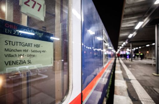 Über Nacht mit dem Zug nach Venedig: Das geht seit dem Wochenende wieder ab dem Stuttgarter Hauptbahnhof. Foto: Lichtgut/Christoph Schmidt