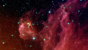Das von der US-Raumfahrtbehörde Nasa veröffentlichte Foto des Spitzer Space Telescope zeigt junge  Sterne im Sternbild Orion. Foto: Ã­sica Fundamental