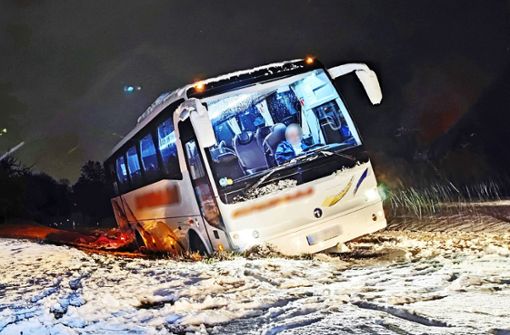 Auch ganz unabhängig von Matsch und Schnee: Einige Busunternehmen sind durch Corona- und Energiekrise in finanzielle Schieflage geraten. Foto: 7aktuell.de/Kevin Lermer