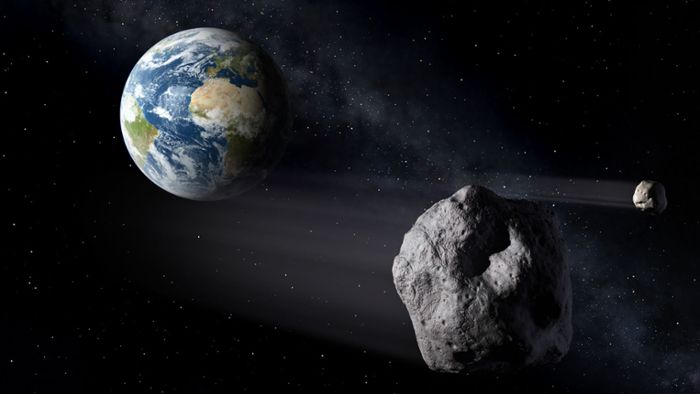 Asteroid fliegt nah an der Erde vorbei