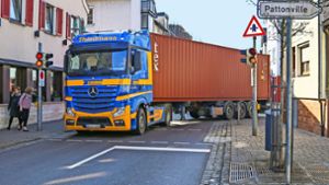 Remseck plant ein weiteres Lastwagenverbot