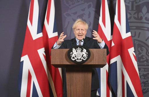Die Abgeordneten der ersten Kammer stimmten mit klarer Mehrheit für das von Premierminister Boris Johnson vorgelegte EU-Gesetz. (Archivbild) Foto: AP/Paul Grover