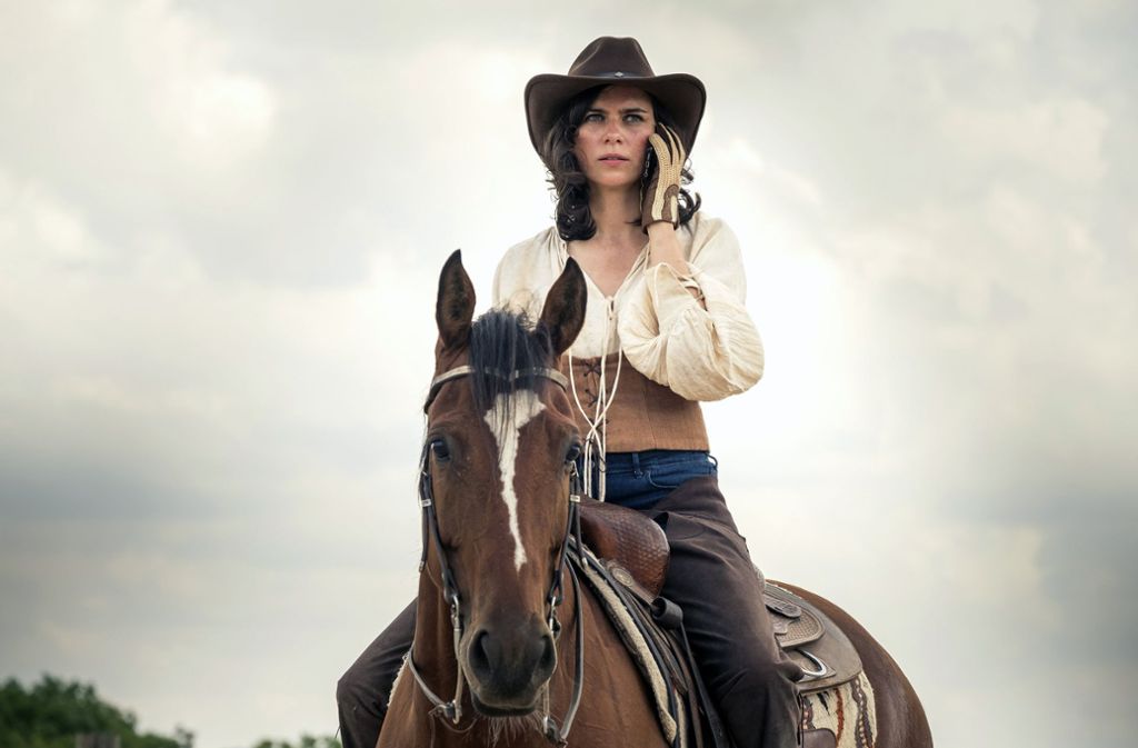 Kommissarin undercover: Kira Dorn (Nora Tschirner) verkleidet sich als Cowgirl.