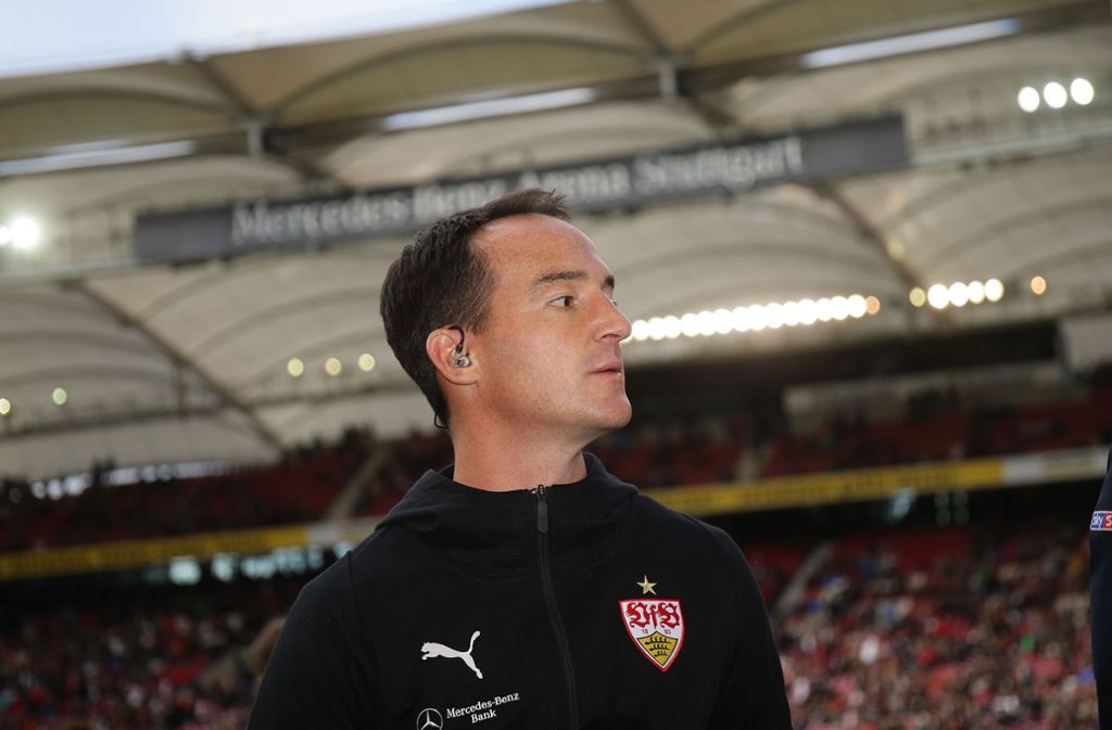 Nico Willig vor seiner Premier als VfB-Trainer.
