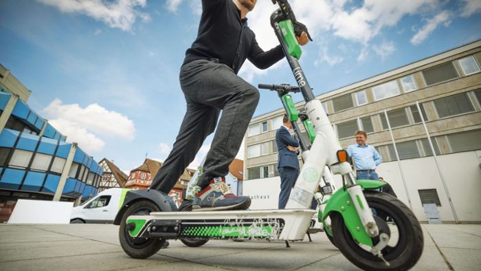 E-Scooter jetzt auch in Waiblingen