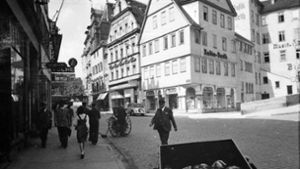 So sah die Gegend um den heutigen Rotebühlplatz 1942 aus. Foto: Stadtarchiv Stuttgart