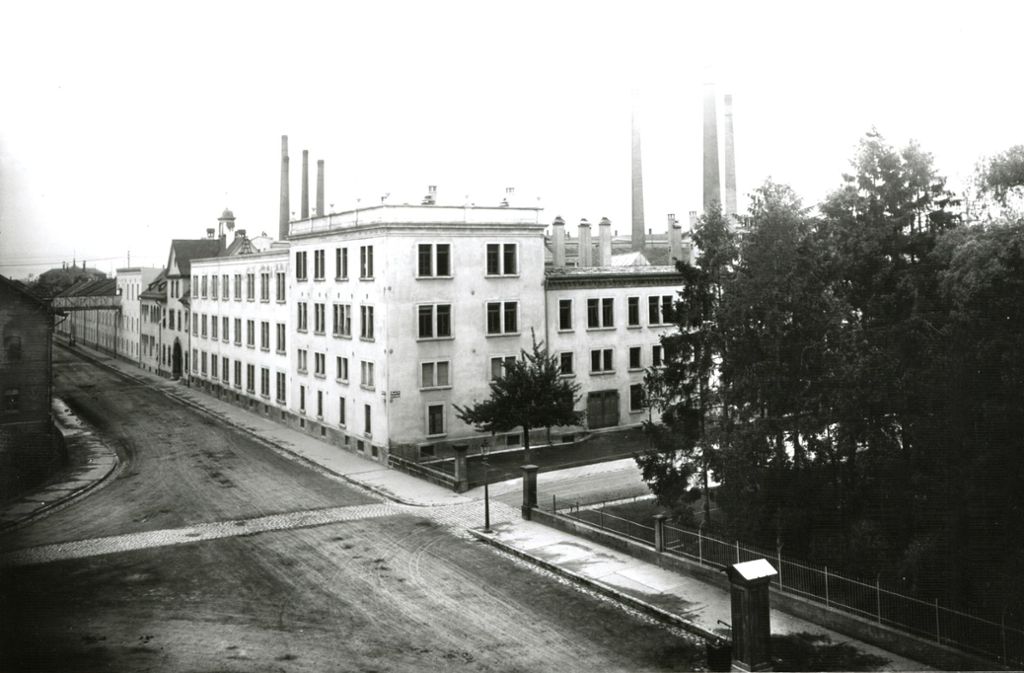 Die Kaffeeersatzfabrik Franck im Jahr 1910