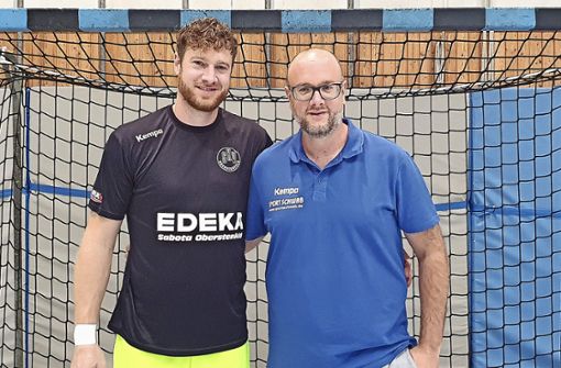 Beim TSV Schmiden vereint:  Spieler Manuel Koch (links) und sein Bruder Benjamin. Foto: brs