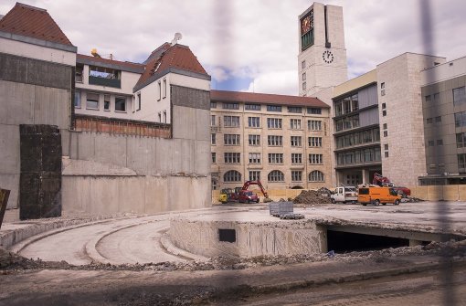 Der Abbruch der Rathausgarage hat die Debatte über die richtige Zahl von Parkplätzen in der Stadt neu belebt. Foto: Lichtgut/Max Kovalenko