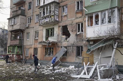 In Mariupol soll das junge Mädchen unter Trümmern verdurstet sein. Foto: dpa/Evgeniy Maloletka