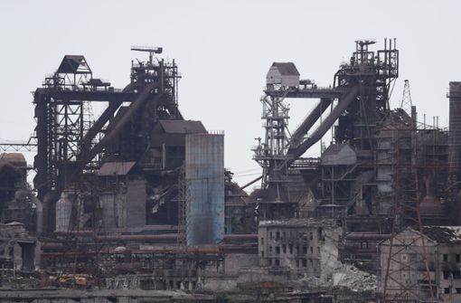 Das Stahlwerk Azovsta war wochenlang umkämpft. Foto: dpa/Victor