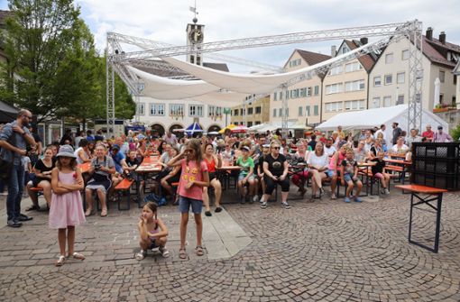 Beim Stadtfest gehört die Stadt den Fußgängern. Foto: Stefanie Schlecht