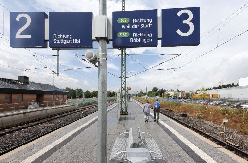 Im Bahnhof Renningen soll – neben der S 60 und der S 6 sowie Regionalzügen – künftig bauch die Hesse-Bahn halten. Foto: factum/Granville
