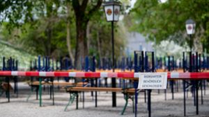 Unter anderem Biergärten sollen in Niedersachsen mit Einschränkungen wieder öffnen können. (Symbolfoto) Foto: dpa/Sven Hoppe