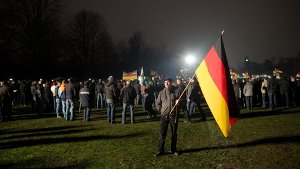 18.000 Demonstranten in Dresden - aber der Widerstand wächst
