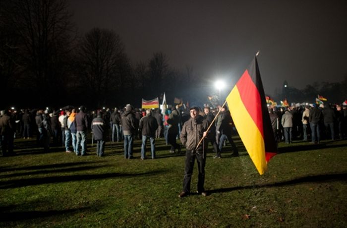 Pegida-Demos in Deutschland: 18.000 Demonstranten in Dresden - aber der Widerstand wächst