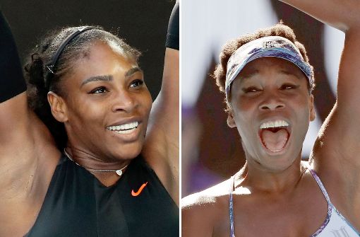 „Dieses Mal wird es keine Verliererin geben“, sagt Serena Williams (li.) vor dem Duell mit ihrer Schwester Venus. Foto: AP
