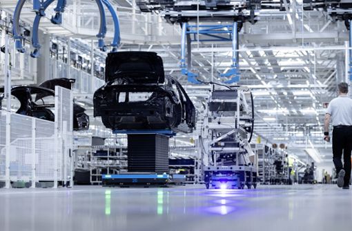 Sindelfingen wird Mercedes-Leitwerk für Elektromobilität. Foto: /Mercedes-Benz AG