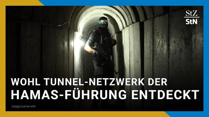 Israel: Von Hamas-Führung benutztes Tunnel-Netzwerk wohl entdeckt