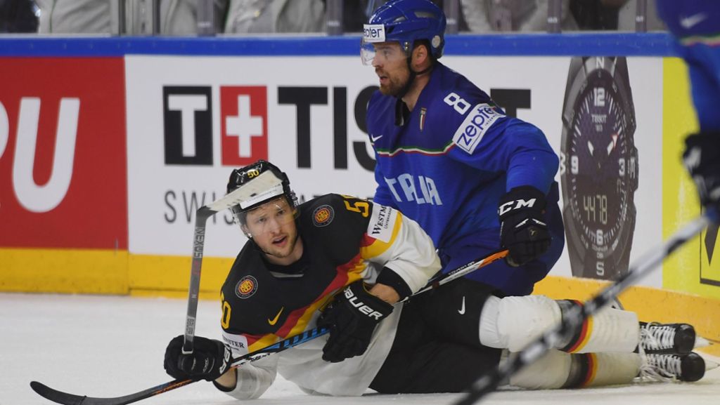 Eishockey-Nationalstürmer Patrick Hager: „Man wird austeilen und einstecken müssen“