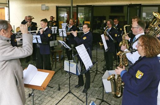 Jugendorchester und Stadtkapelle spielten natürlich auch selbst auf. Foto: Archiv (avanti)