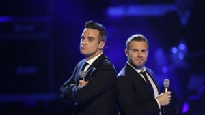 Gary Barlow und Robbie Williams singen Online-Duett