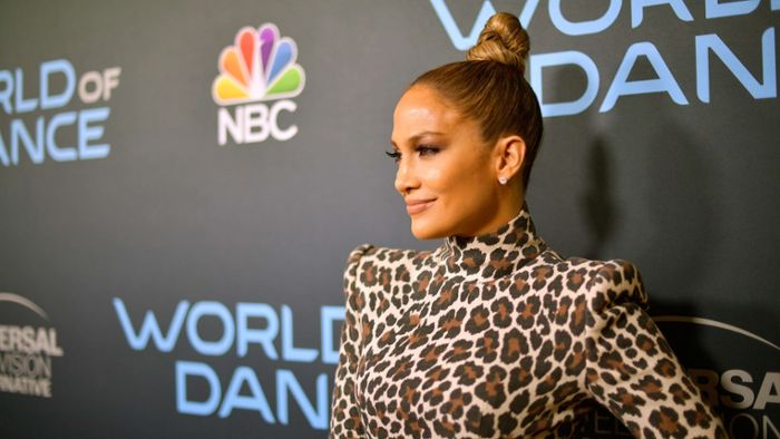 Jennifer Lopez im Leoparden-Look