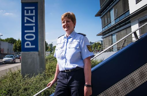Claudia Rohde ist die Chefin der Verkehrspolizei. Foto: Lichtgut/Max Kovalenko